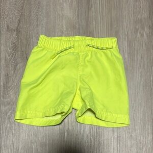 4/$30 Kids Neon Yellow Shorts